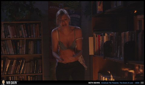 Beth Behrs The Book Of Love Babe Sexy Scene Small Tits Actress