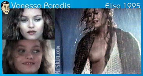 Vanessa Paradis Elisa Nude Scene Babe Actress Cute Famous Blonde