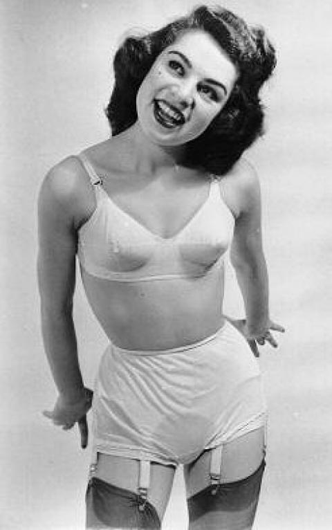 Danna Garter Belts Nylon Vintage Porn Retro Stockings Model