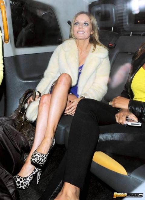 Geri Halliwell Upskirt Cock Skirt Showing Tits Beautiful Sex