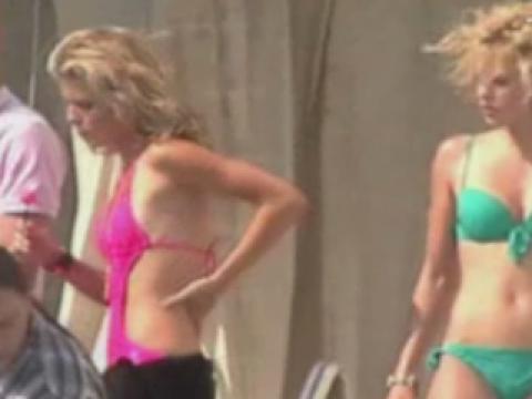 Annalynne Mccord Bikini Showing Tits Famous Horny Gorgeous