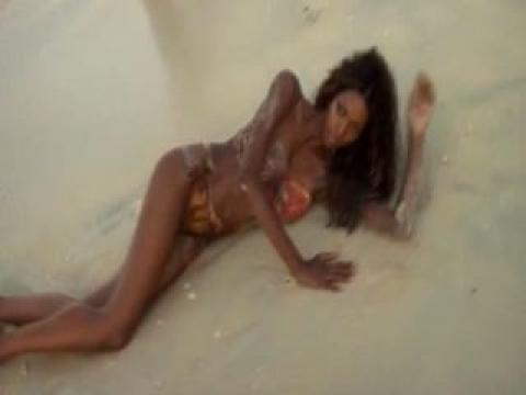 Jessica White Pain Beach Bikini Celebrity Sexy Famous Female