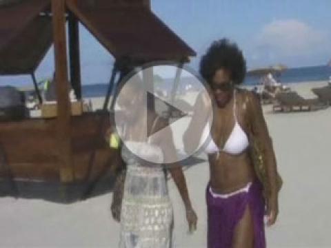 Serena Williams Boobs Booty Ebony Hollywood Ethnic Bikini