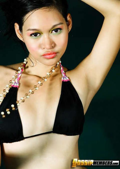 Mercedes Cabral Filipina Ethnic Asian Athletic Slender Bra