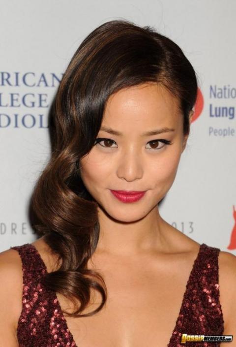 Jamie Chung Ethnic Asian Athletic Slender Posing Hot Female