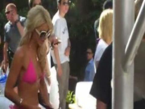 Paris Hilton Nude Scene Reality Star Dancing Beach Bikini