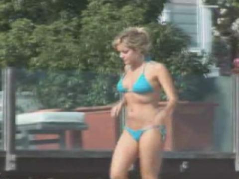 Kristin Cavallari Nude Sexy Scene Reality Star Beach Slender