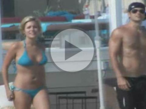 Kristin Cavallari Reality Star Beach Athletic Slender Bikini