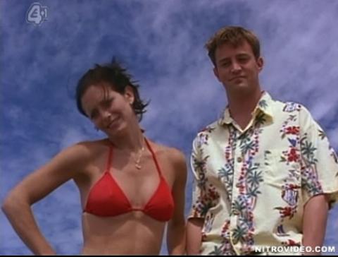 Courteney Cox Friends The One With The Jellyfish Celebrity