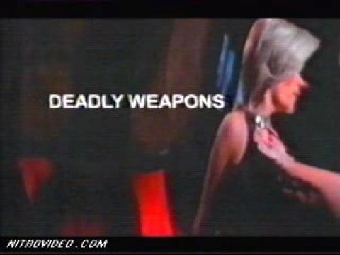 Deadly Weapons Celebrity Female Beautiful Posing Hot Babe