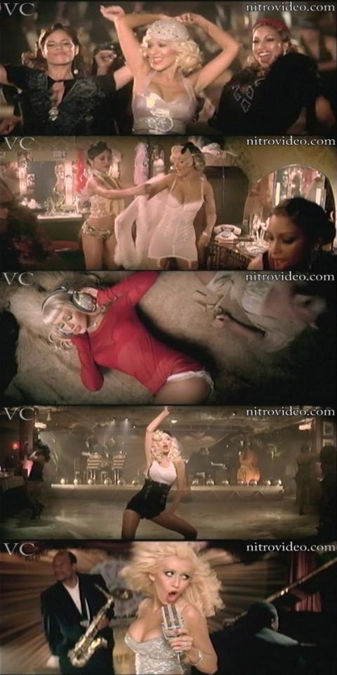 Christina Aguilera Aint No Other Man Music Video Blue Eyes