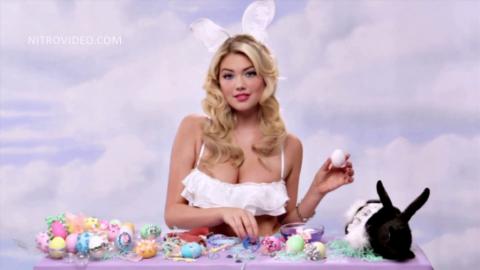 Kate Upton Kate Upton In A Peter Cottontail Commercial Hd