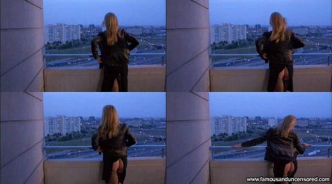 Deborah Kara Unger Crash Balcony Skirt Posing Hot Celebrity