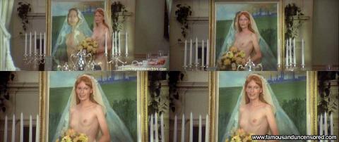 Mia Farrow A Wedding Wedding Pain Hat Topless Posing Hot Hd