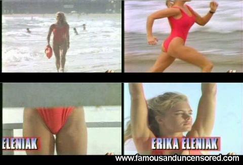 Erika Eleniak Nude Sexy Scene Baywatch Swimsuit Gorgeous Hd