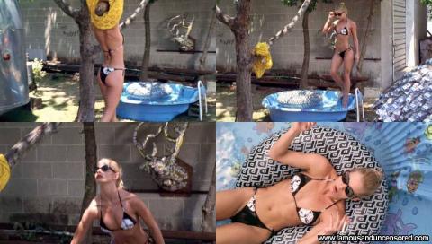 Jaime Pressly Poor White Trash Poor Pool Bikini Gorgeous Hd