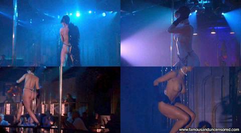 Demi Moore Striptease Striptease Emo Hat Topless Bra Actress