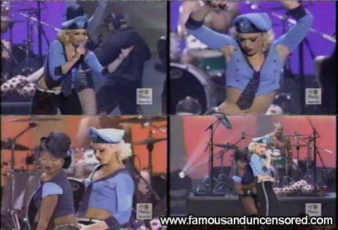 Gwen Stefani Nude Sexy Scene Sailor Concert Dancing Ass Doll