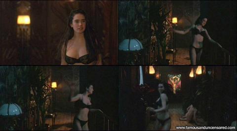 Jennifer Connelly Nude Sexy Scene Some Girls Stairs Panties