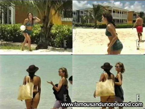 Jennifer Lopez Nude Sexy Scene Volleyball Shorts Thong Doll