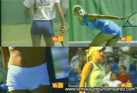 Anna Kournikova Tennis Jumping Sexy Babe Nude Scene Gorgeous