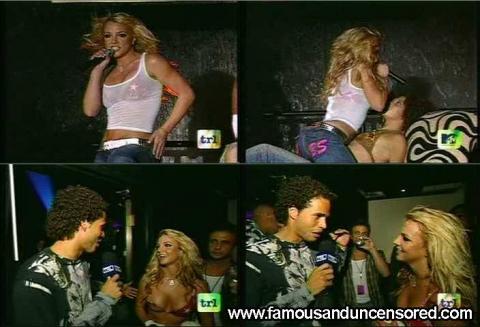 Britney Spears Interview Jeans Live Dancing See Through Bra