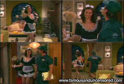 Bianca Kajlich French Maid Public Fantasy Hat Beautiful Babe