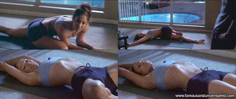 Jennifer Lopez Gigli Sport Shorts Floor Legs Bra Beautiful