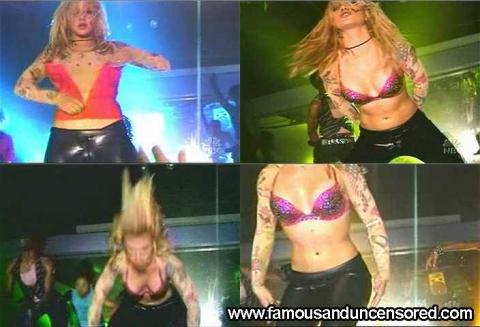 Britney Spears New York Live Dancing Bra Posing Hot Famous