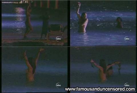 Angie Everhart Ocean Skinny Dipping Sport Skinny Swimsuit Hd