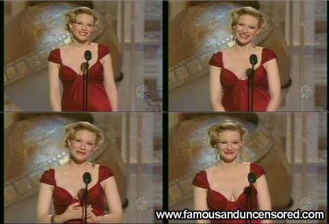 Cate Blanchett Nude Sexy Scene Awards Nice Posing Hot Female
