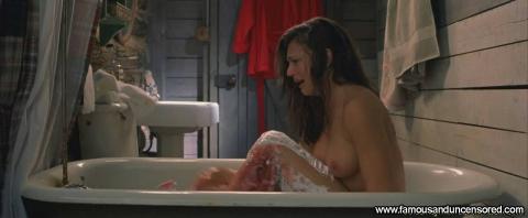 Cerina Vincent Cabin Fever Shower Topless Celebrity Babe Hd