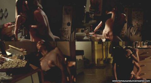 Emmy Rossum Nude Sexy Scene Shameless Kitchen Floor Panties