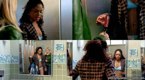 Tessa Thompson Veronica Mars River Bathroom Bikini Gorgeous