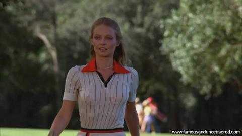 Cindy Morgan Caddyshack Tennis Bra Female Actress Posing Hot