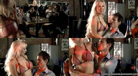 Brandi Shaeffer Nude Sexy Scene Vampire Table Hat Bikini Bra