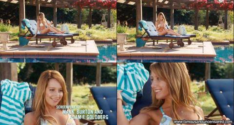Ashley Tisdale Aliens Magazine Chair Pool Bikini Beautiful