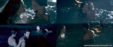 Tereza Srbova Siren Skinny Dipping Ocean Skinny Brunette Hd