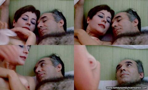 Annie Girardot Flashing Topless Bed Famous Beautiful Actress