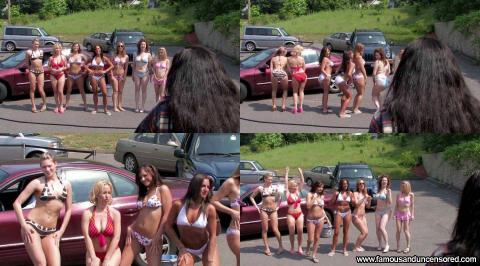 Rachael Robbins Nude Sexy Scene Bikini Car Posing Hot Female