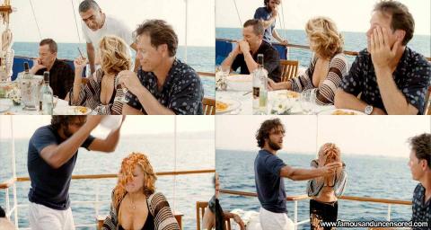Madonna Nude Sexy Scene Swept Away Yacht Table Bikini Female