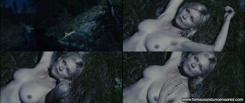 Kirsten Dunst Nude Sexy Scene Melancholia River Female Cute