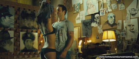 Zoe Saldana Colombiana Colombian Panties Topless Bed Bra Hd