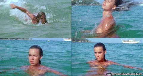 Valerie Kaprisky Skinny Dipping Ocean Skinny Beach Topless