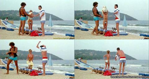 Barbara Nielsen Nude Sexy Scene Emo Beach Bar Bikini Actress