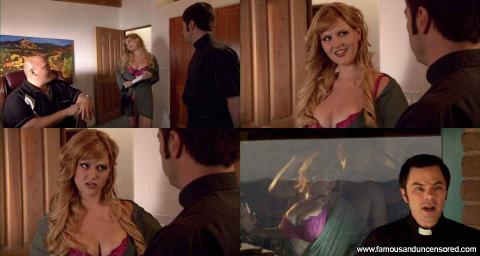 Sara Rue Nude Sexy Scene For Christs Sake Showing Cleavage