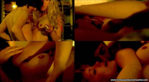 Katia Winter Winter Threesome Topless Blonde Bed Female Cute