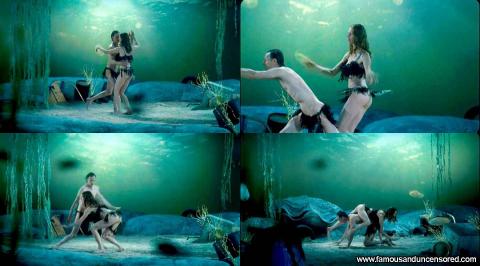 Fiona Gordon Nude Sexy Scene Fantasy Sea Thong Skirt Bikini