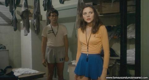 Kim Cattrall Nude Sexy Scene Porkys Flashing Gym Table Skirt