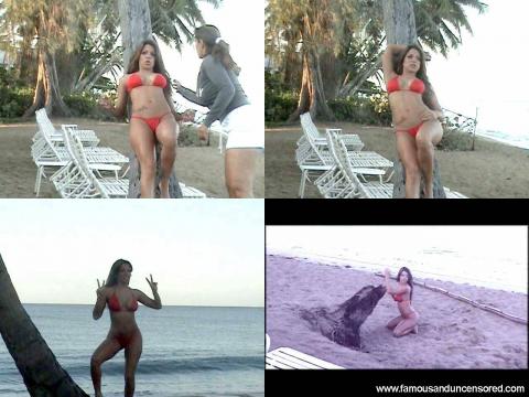 Vida Guerra Calendar Swimsuit Beach Bikini Posing Hot Famous